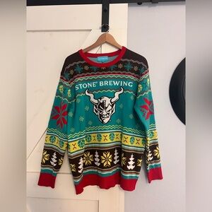 Stone Brewing Ugly Christmas Sweater XL